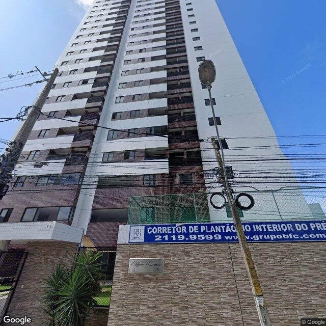 Imagem estática do "Street View" da localização