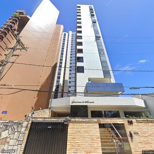 Imagem estática do "Street View" da localização