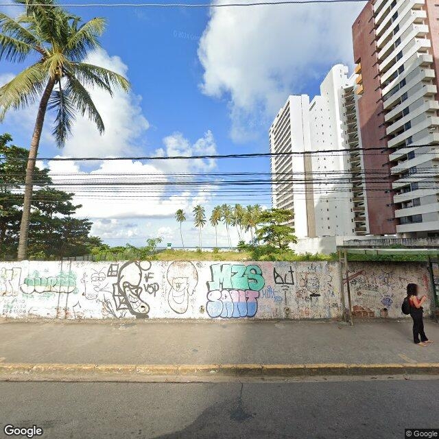 Imagem estática do "Street View" da localização