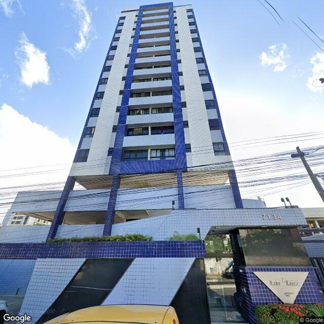 Imagem estática do "Street View" da localização