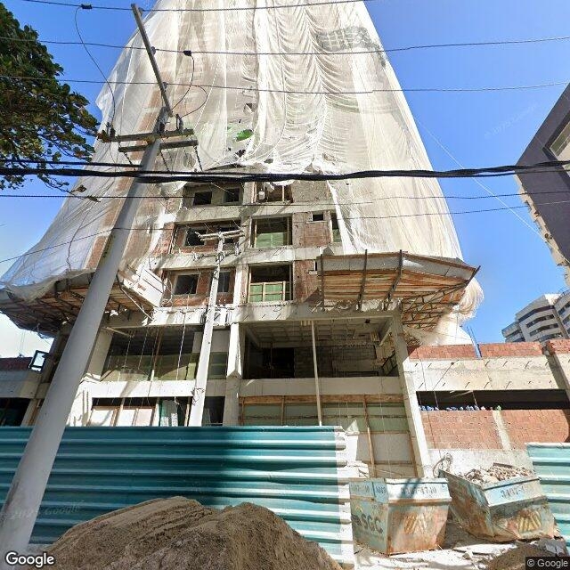 Imagem estática do "Street View" da localização