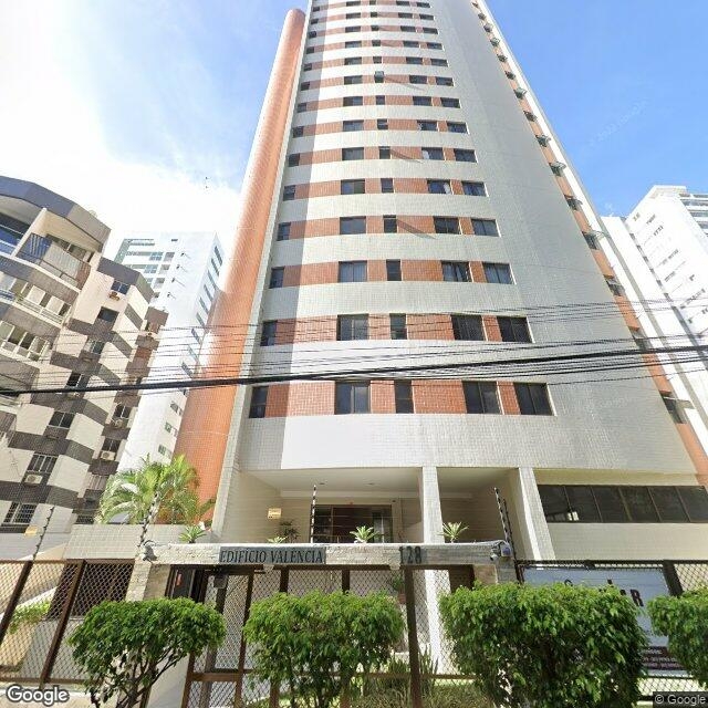 Imagem estática do "Street View" da localização