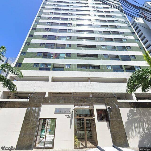 Imagem estática do "Street View" da localização