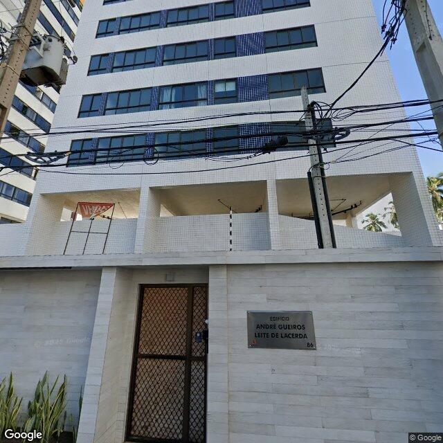 Imagem estática do "Street View" da localização