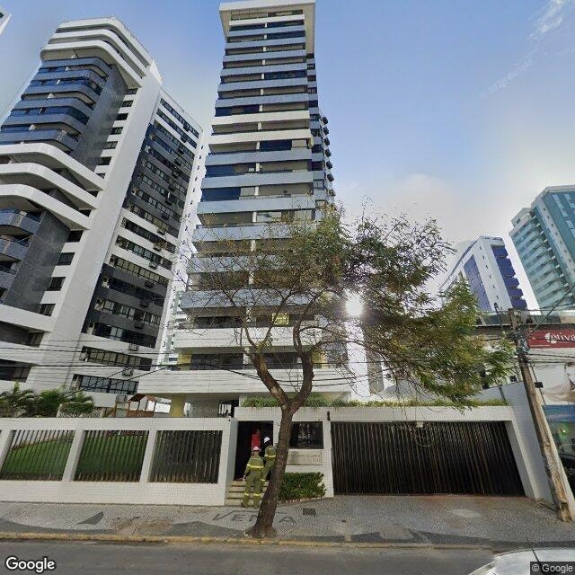 Imagem estática do "Street View" da localização