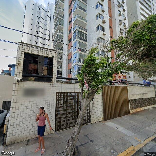 Imagem estática do "Street View" da localização