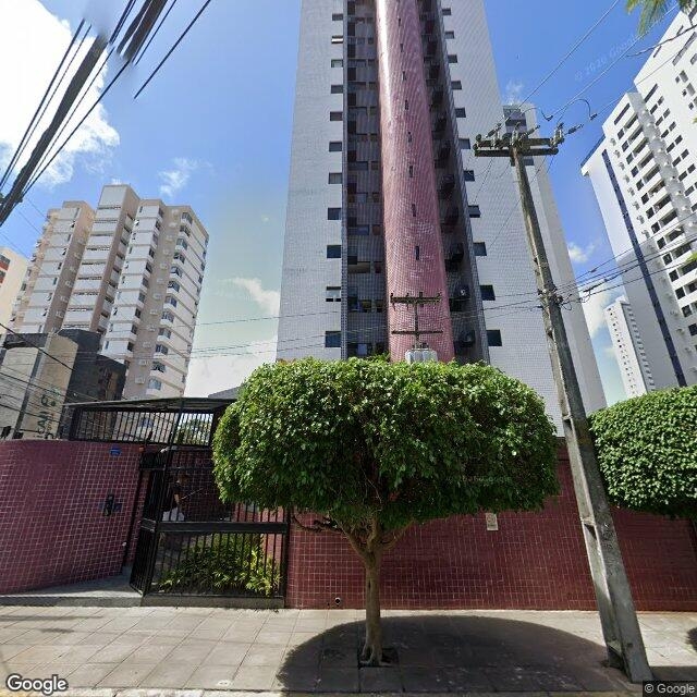 Imagem estática do "Street View" da localização