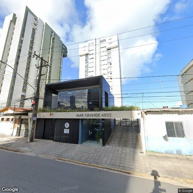 Imagem estática do "Street View" da localização