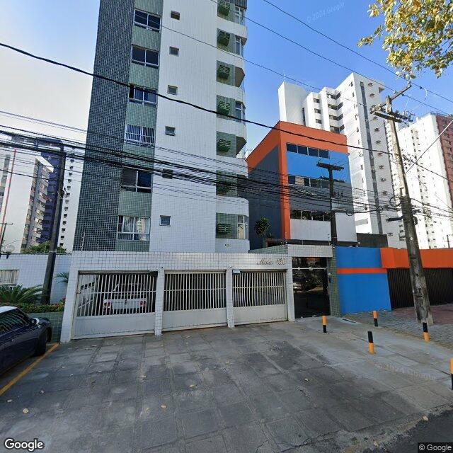 Imagem estática do "Street View" da localização