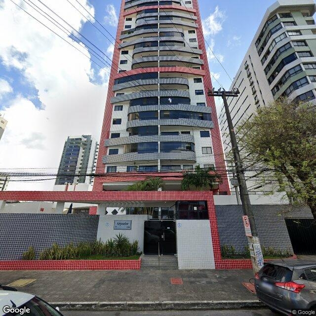 Imagem estática do "Street View" da localização