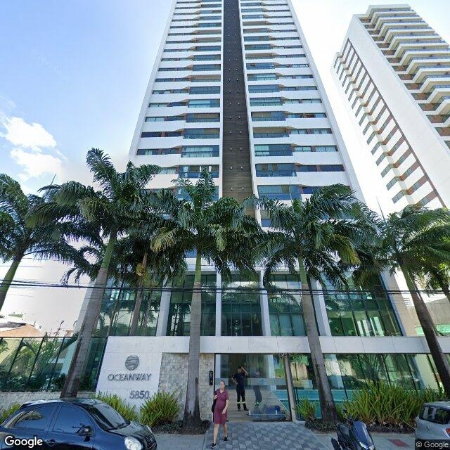 Imagem estática do "Street View" da localização