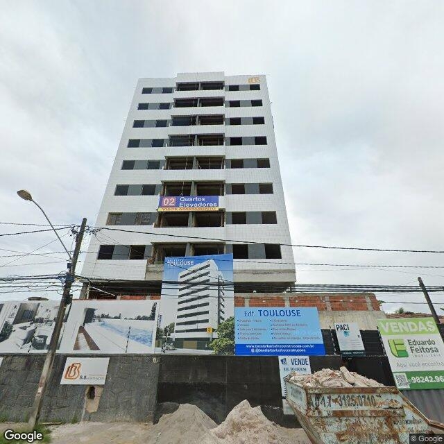 Imagem estática do "Street View" da localização