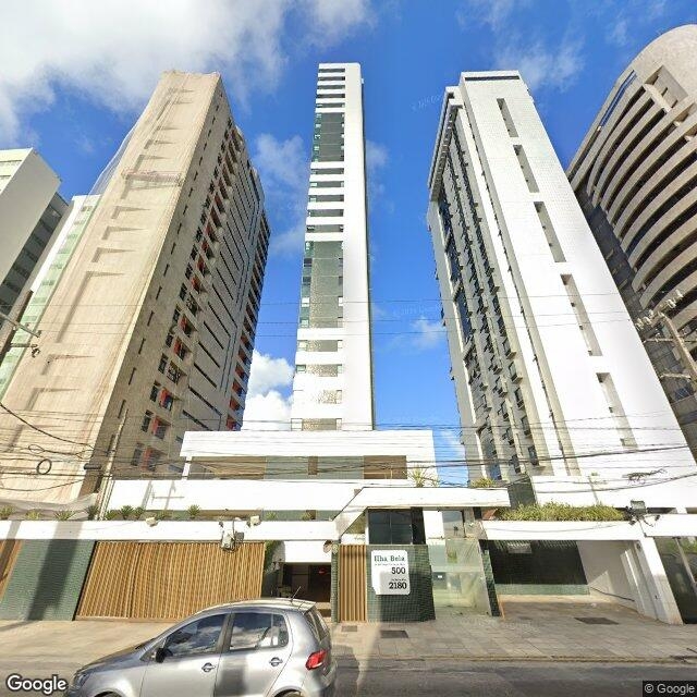 Imagem estática do "Street View" da localização