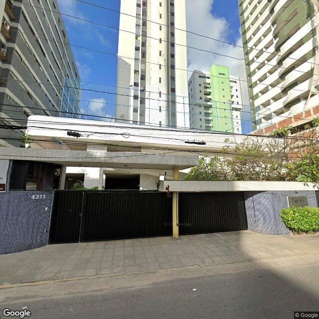 Imagem estática do "Street View" da localização