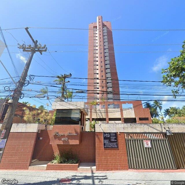 Imagem estática do "Street View" da localização