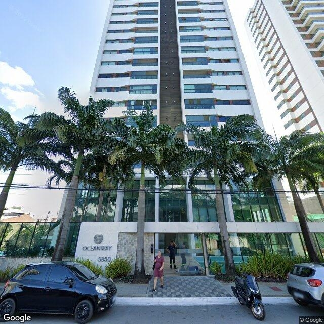 Imagem estática do "Street View" da localização