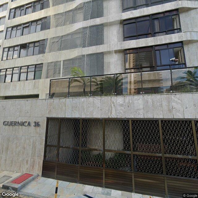 Imagem estática do "Street View" da localização