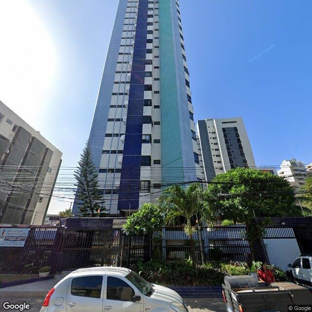 Imagem estática do "Street View" da localização