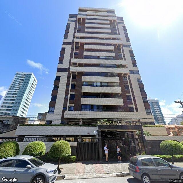 Imagem estática do "Street View" da localização