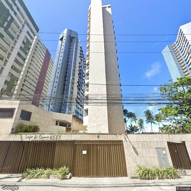 Imagem estática do "Street View" da localização