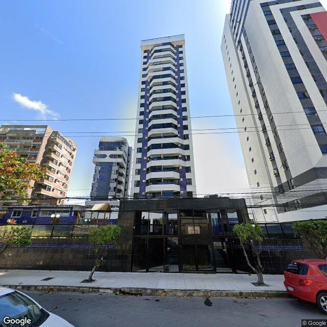 Imagem estática do "Street View" da localização