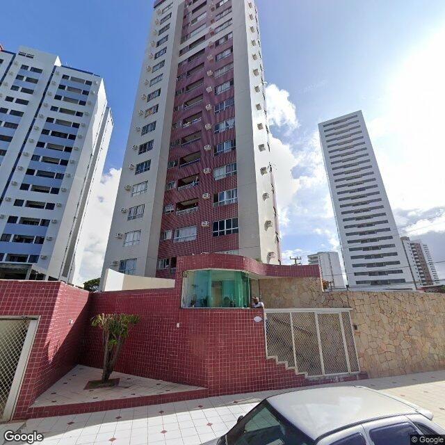 Imagem estática do "Street View" da localização