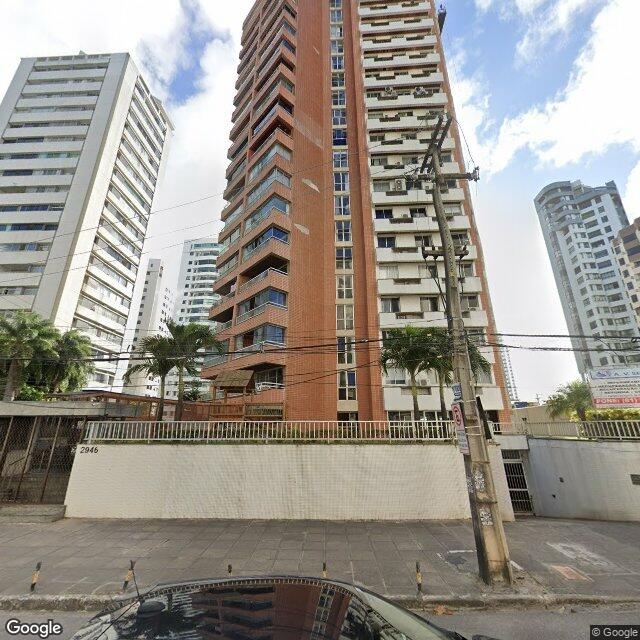 Imagem estática do "Street View" da localização