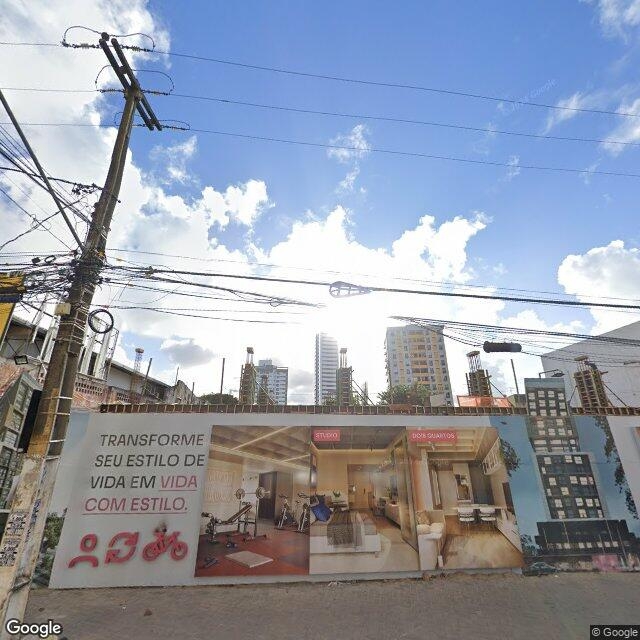 Imagem estática do "Street View" da localização