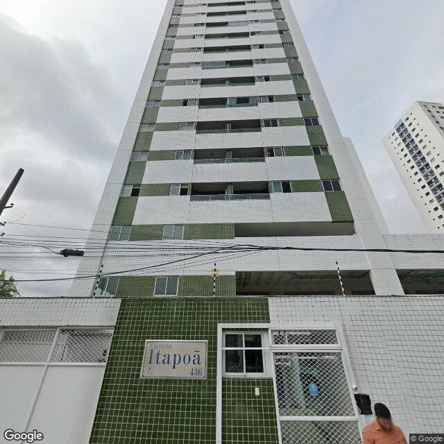 Imagem estática do "Street View" da localização