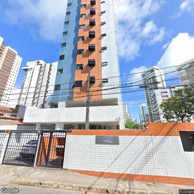 Imagem estática do "Street View" da localização
