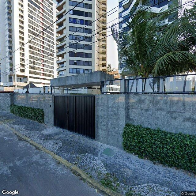 Imagem estática do "Street View" da localização