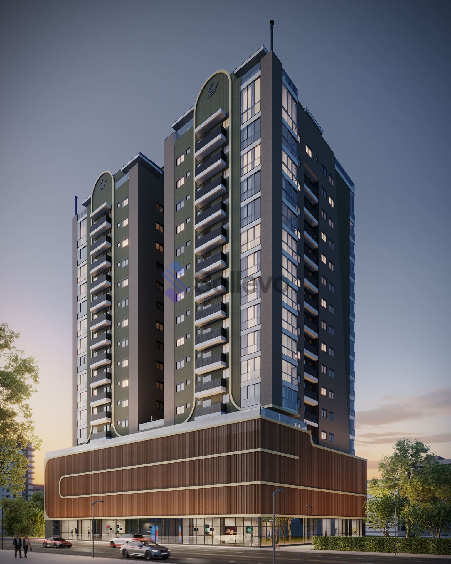 Apartamento à venda com 3 quartos, 181m² - Foto 2