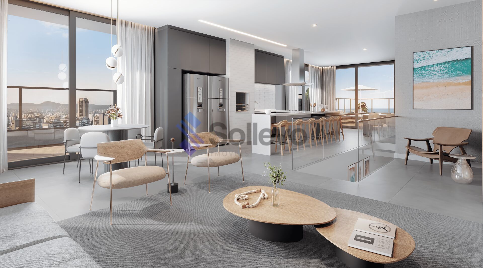 Apartamento à venda com 3 quartos, 181m² - Foto 8