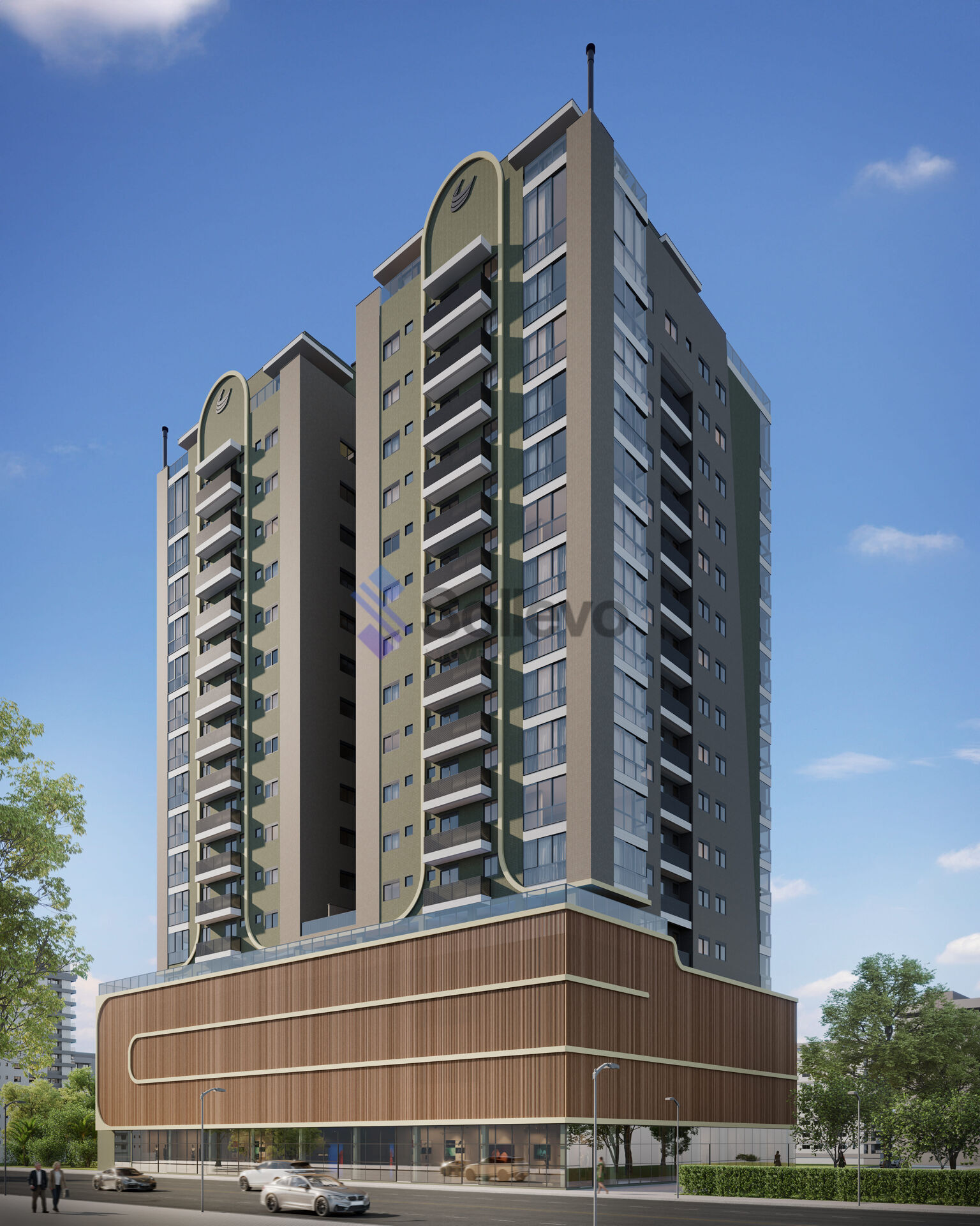 Apartamento à venda com 3 quartos, 181m² - Foto 1