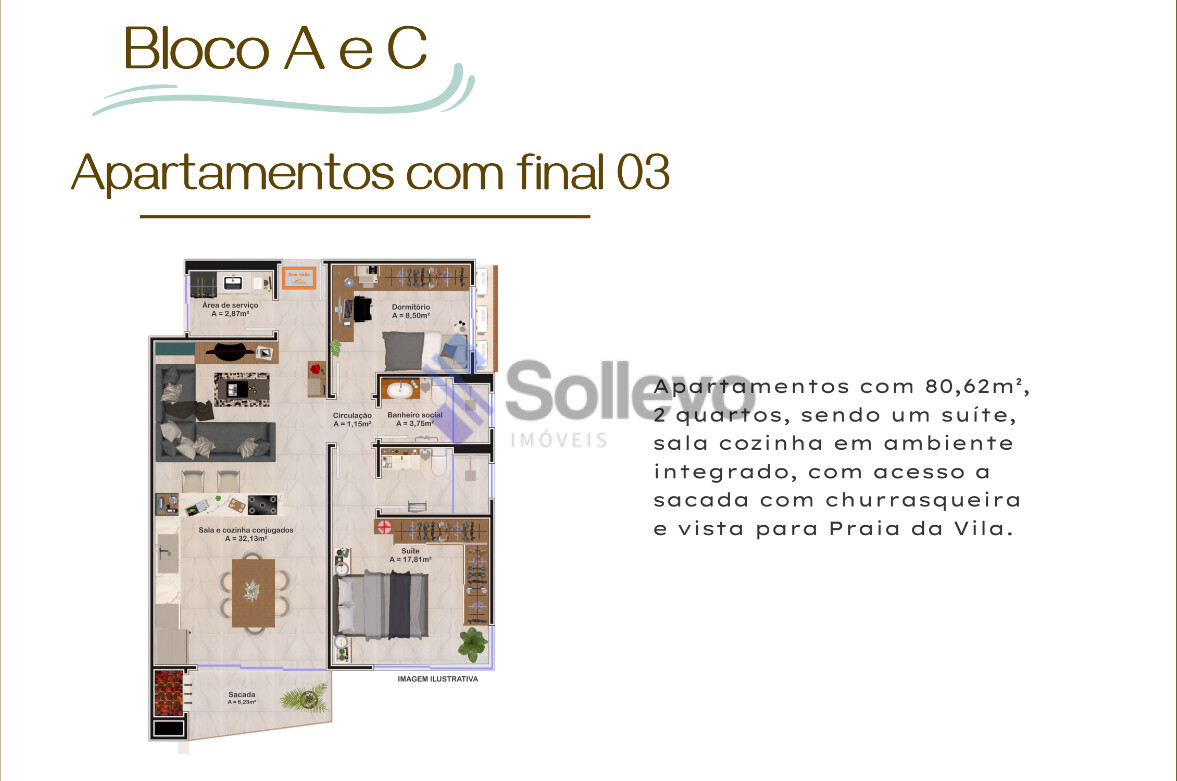 Apartamento à venda com 2 quartos, 80m² - Foto 24