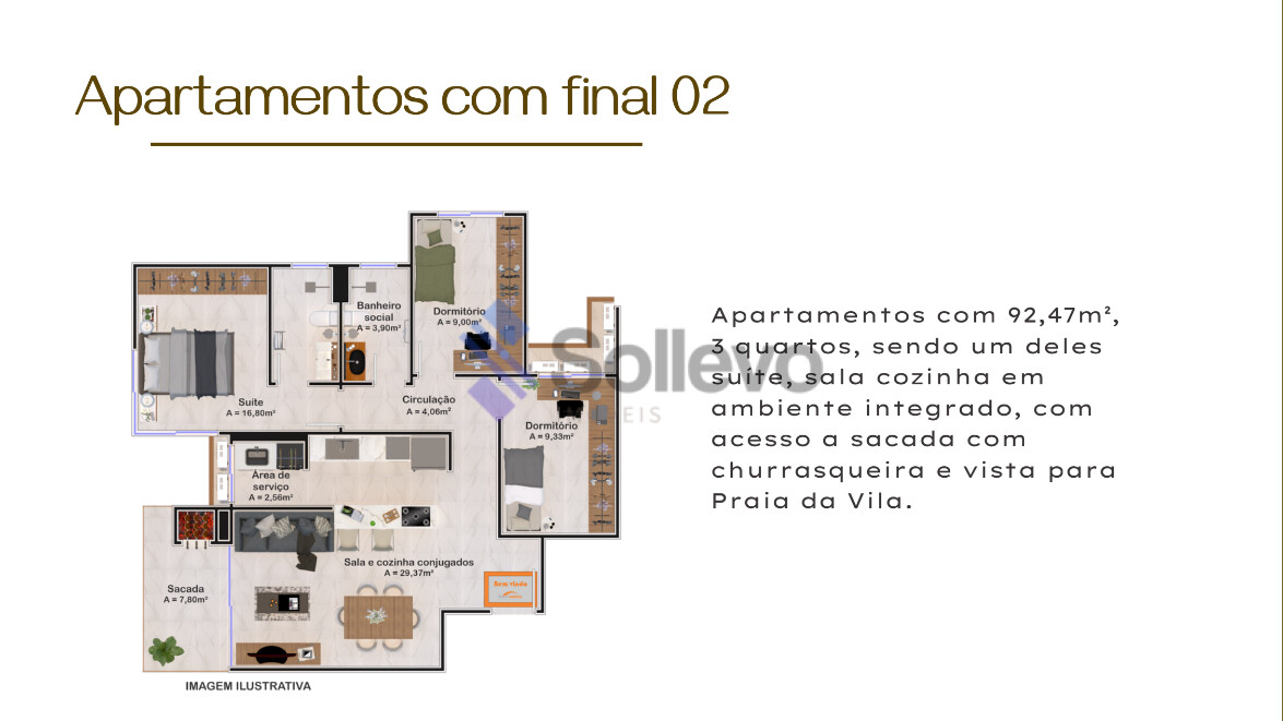 Apartamento à venda com 2 quartos, 80m² - Foto 23