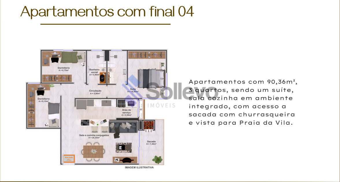 Apartamento à venda com 2 quartos, 80m² - Foto 25