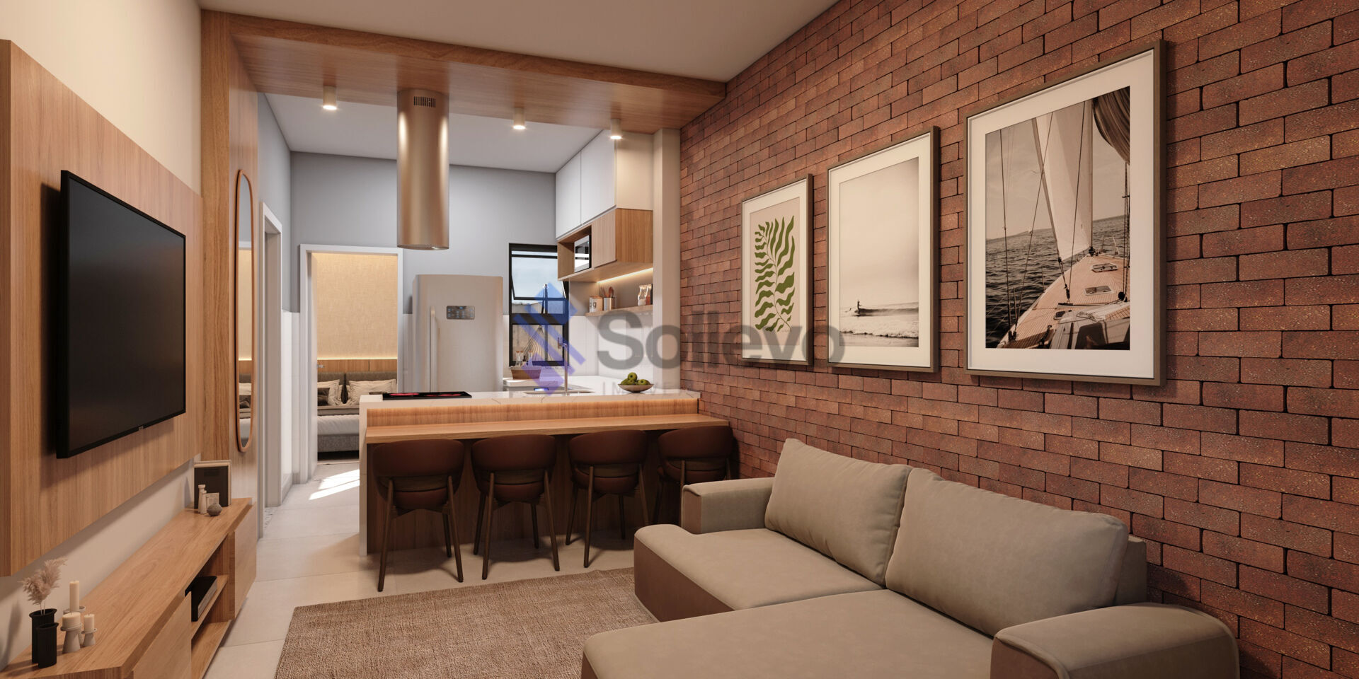 Casa, 2 quartos, 68 m² - Foto 4