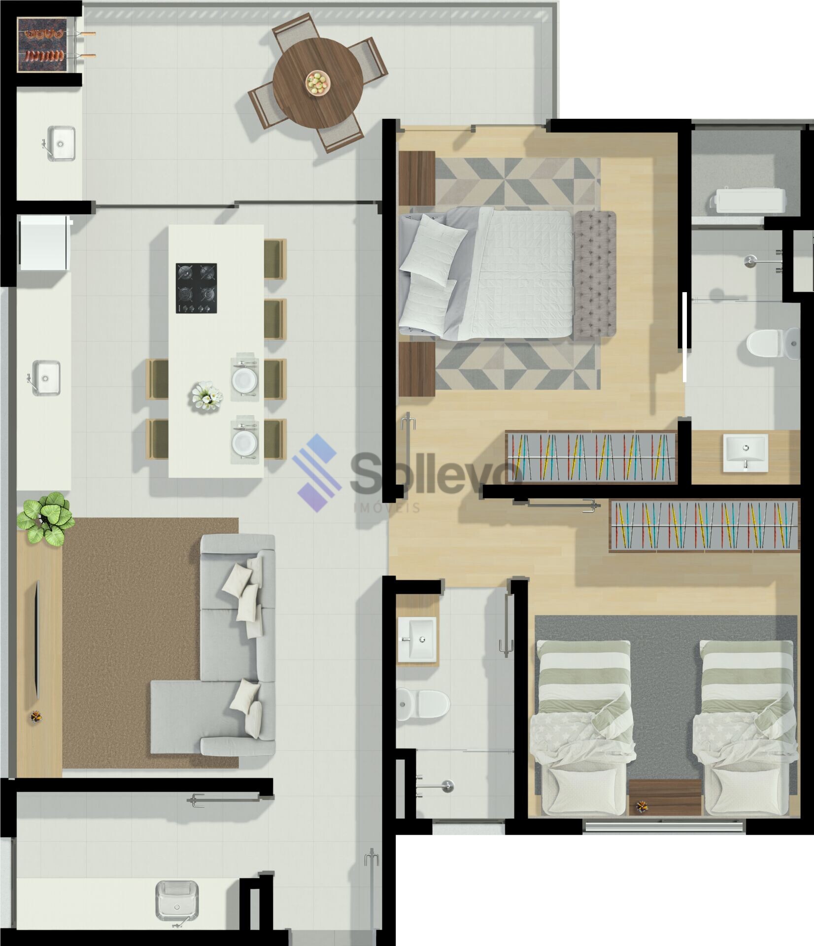 Apartamento, 2 quartos, 83 m² - Foto 30