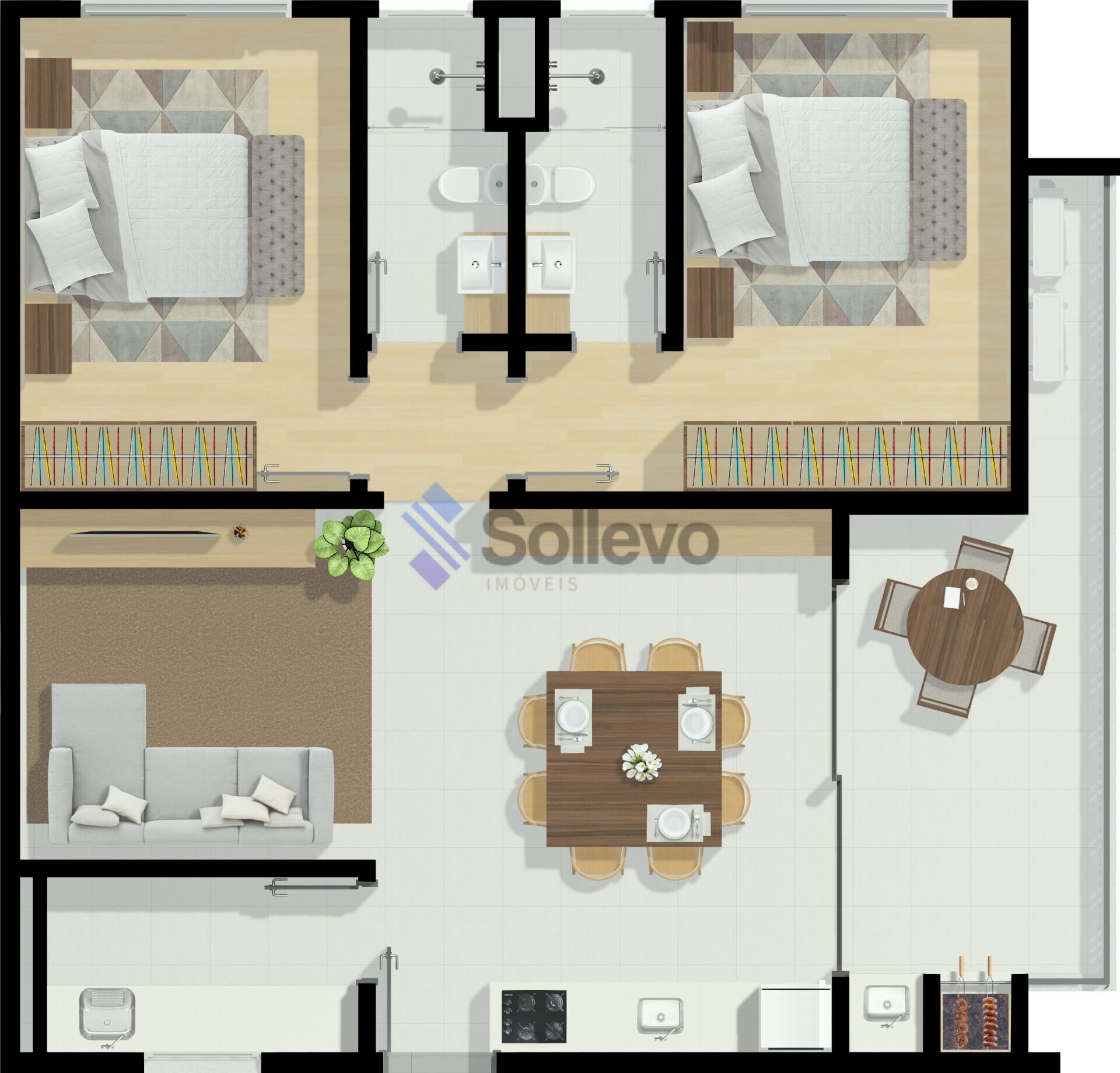 Apartamento, 2 quartos, 83 m² - Foto 31