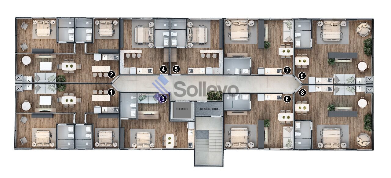 Apartamento à venda com 2 quartos, 56m² - Foto 28