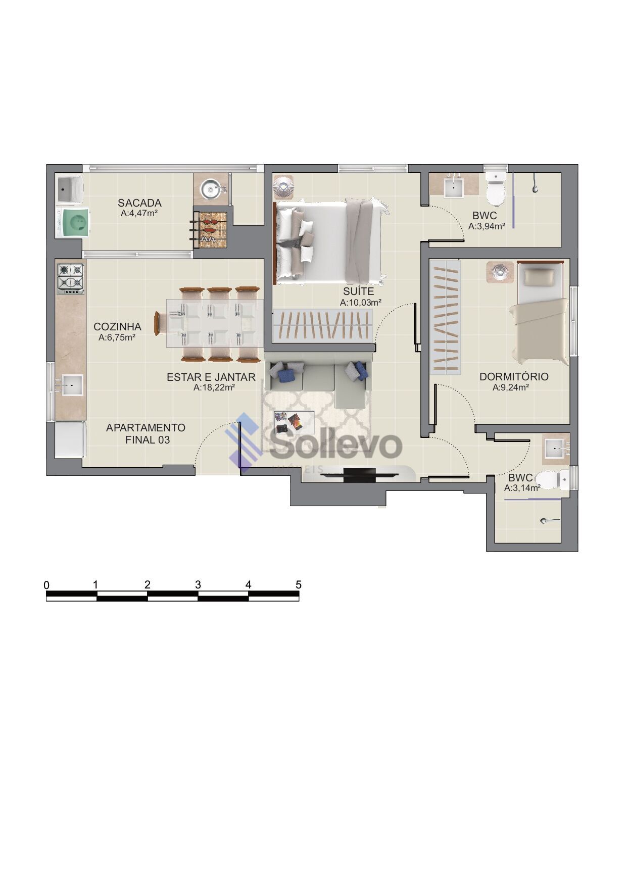 Apartamento à venda com 2 quartos, 70m² - Foto 8