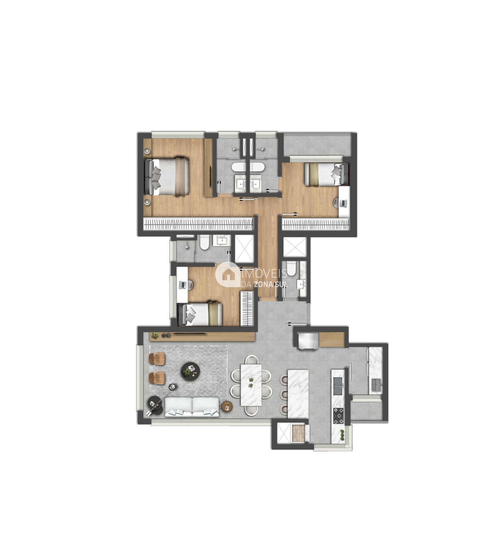 Apartamento à venda com 3 quartos, 112m² - Foto 21