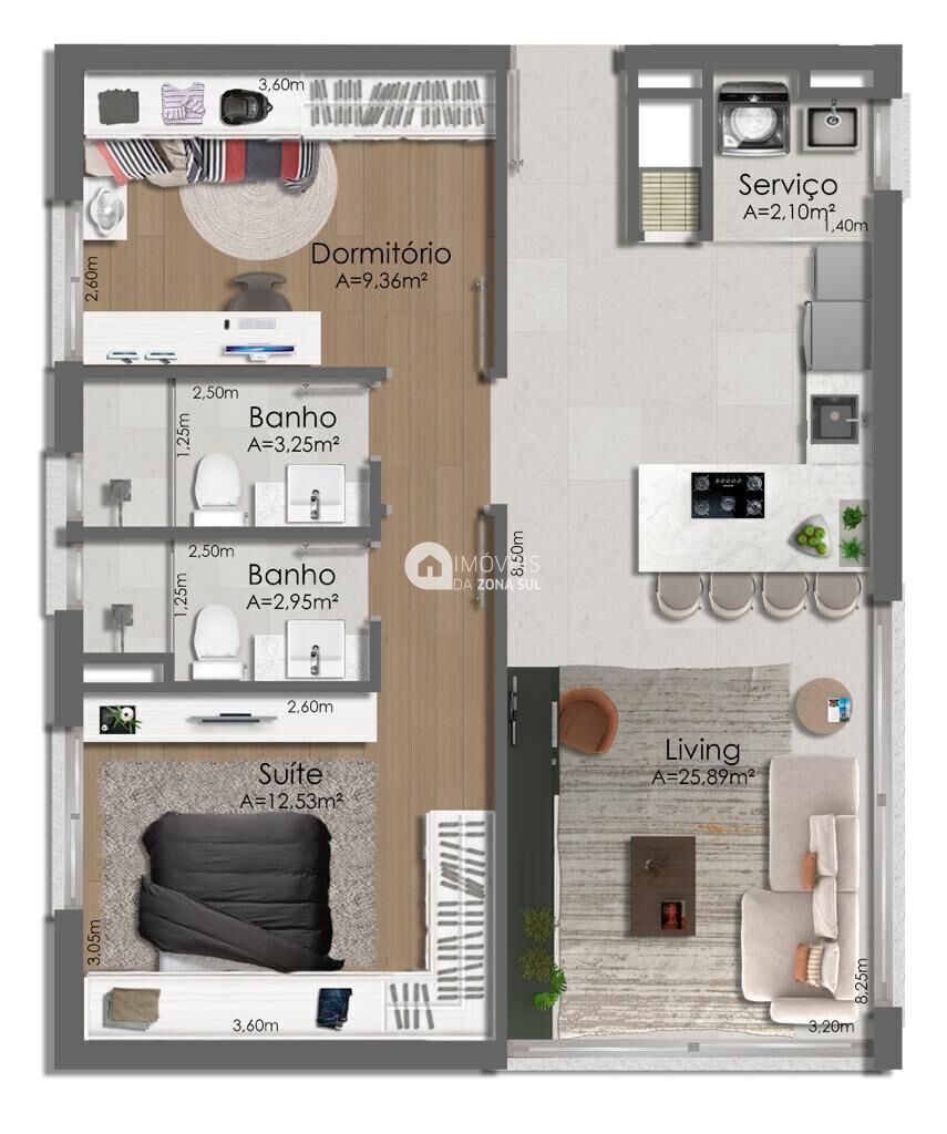 Apartamento, 2 quartos, 65 m² - Foto 20