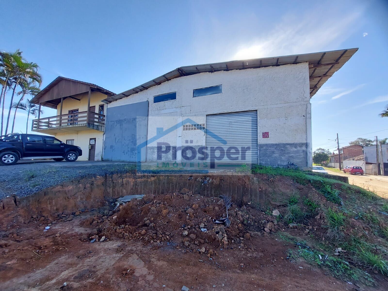 Galpão / Depósito / Armazém de 1000m² no bairro Centro, em Araquari | Eu Corretor