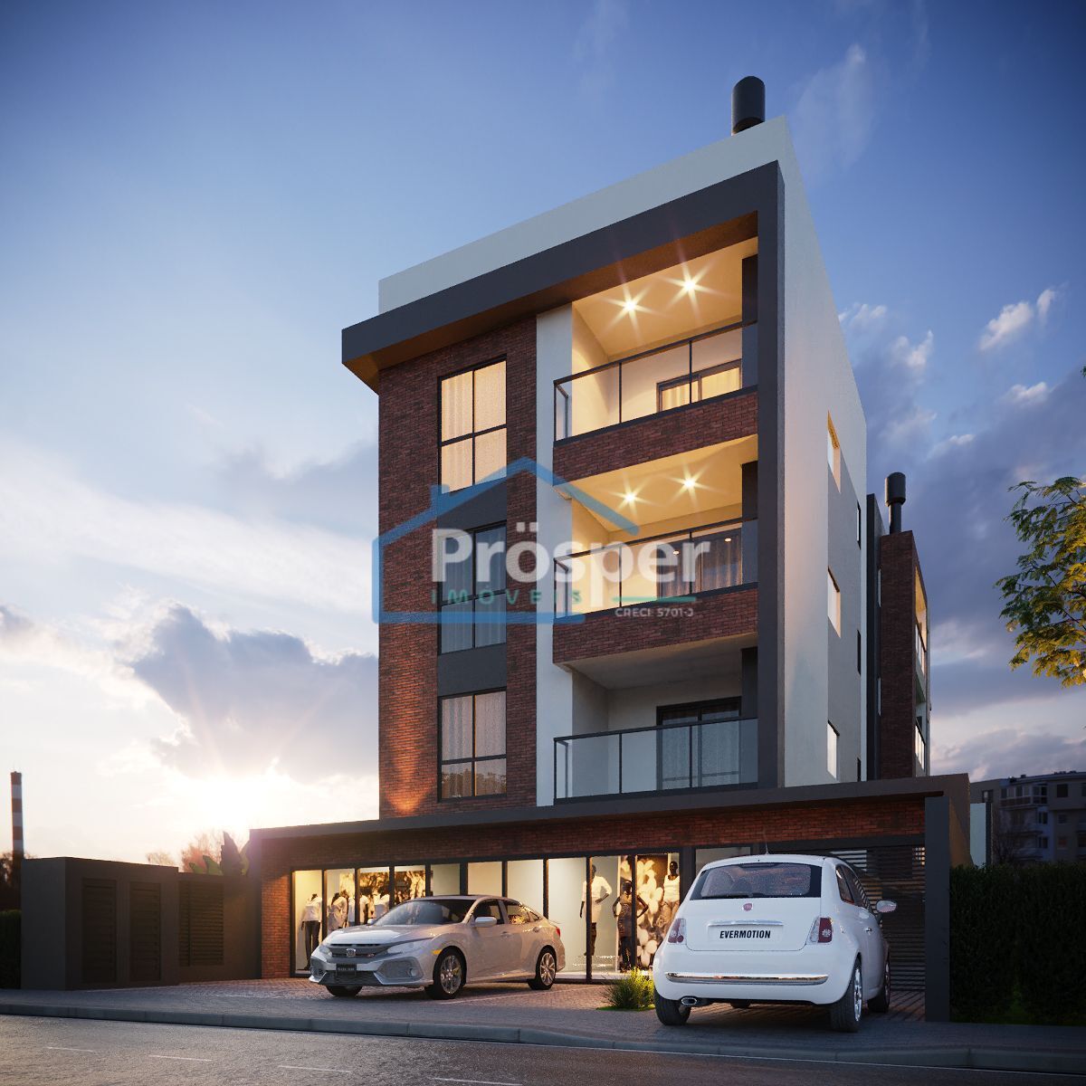 Apartamento de 2 quartos, 64m² no bairro Costa e Silva, em Joinville | Eu Corretor