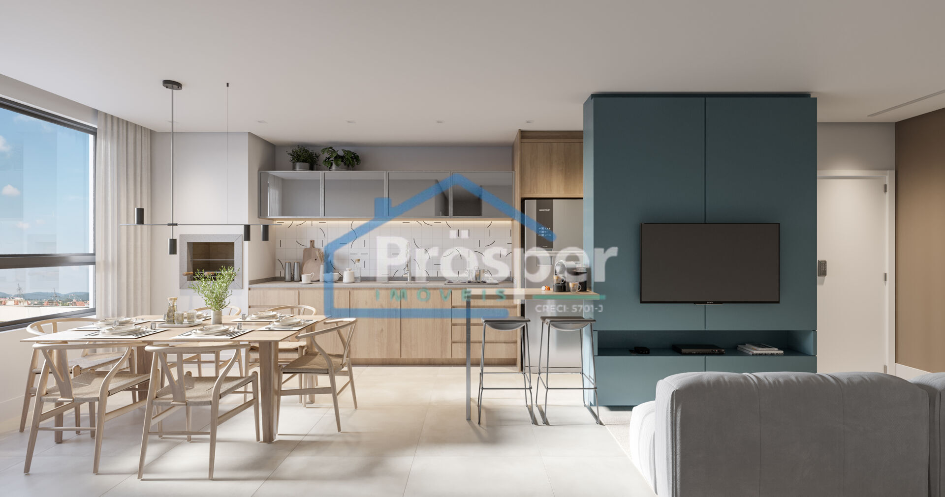 Apartamento de 3 quartos, 72m² no bairro Saguaçu, em Joinville | Eu Corretor