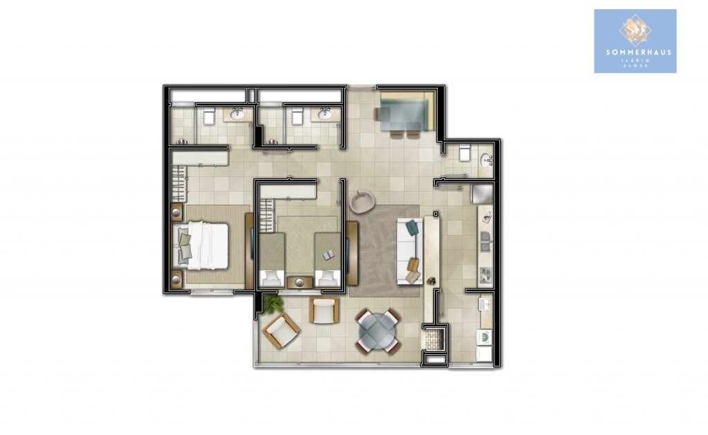 Apartamento à venda com 3 quartos, 125m² - Foto 36