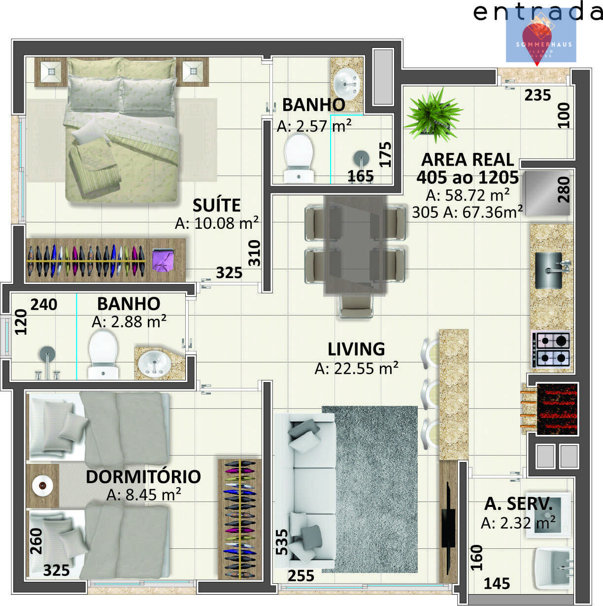 Apartamento à venda com 2 quartos, 97m² - Foto 32