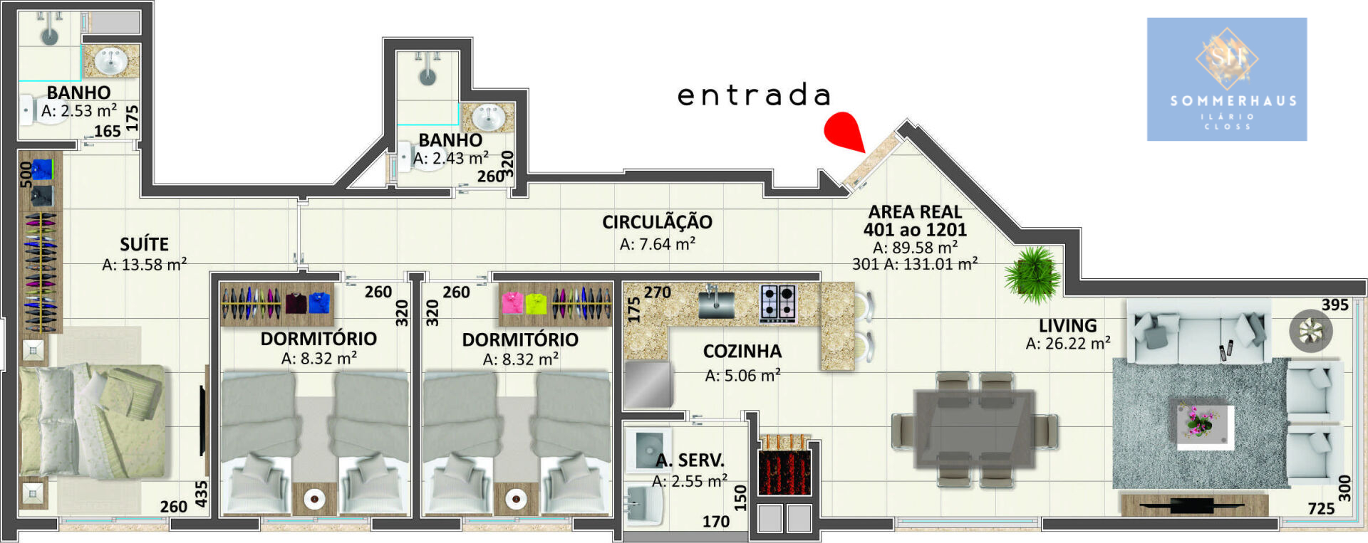 Apartamento à venda com 2 quartos, 97m² - Foto 28